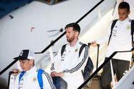 Argentina Team Arrives in Moscow - 2018 FIFA World Cup